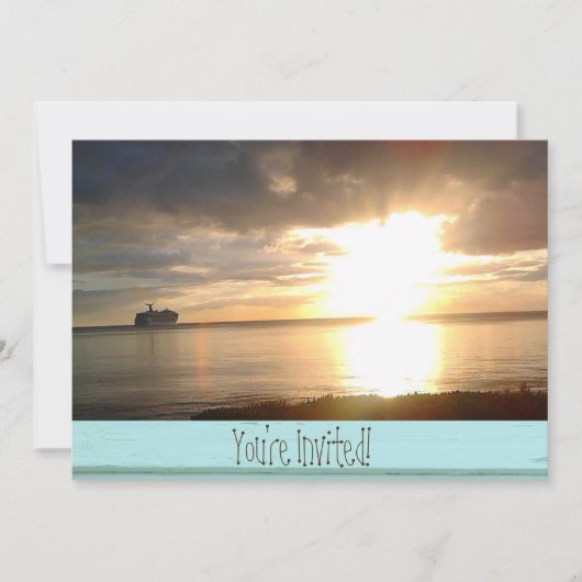 Invitation de croisières (Devant)