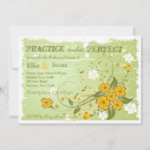 Invitation de croissant de renoncule (Devant)