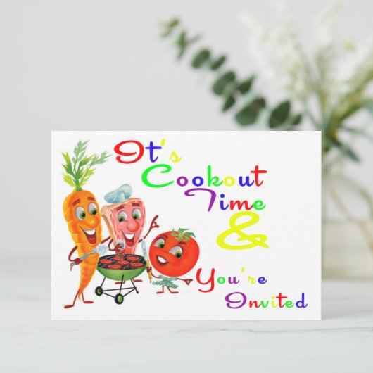 Invitation de cuisine (Debout devant)