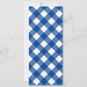 Invitation de cuisine au hamburger empilé / Retour (Dos)