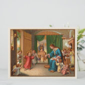 Invitation de cuisine de la Sainte Famille (Debout devant)