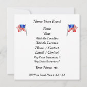 Invitation de cuisine du service d'incendie de Gri (Dos)