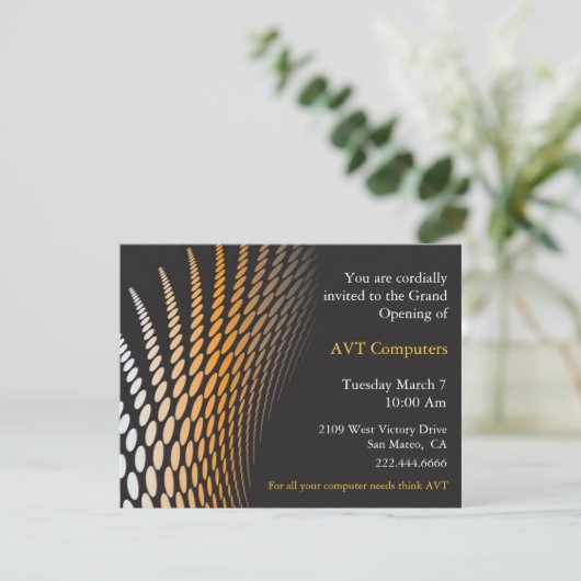 Invitation de Custom Company (Debout devant)