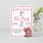 Invitation de Cuties Teacup (Debout devant)