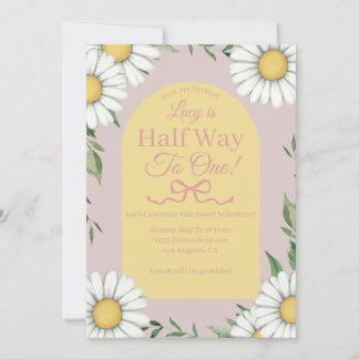 Invitation de Daisy à mi-chemin vers un an