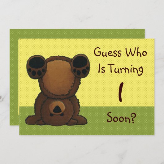 Invitation de Daisy Upsy (Devant / Derrière)