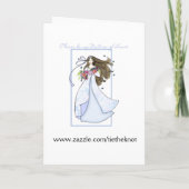 Invitation de dame de honneur (Dos)