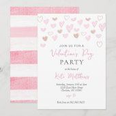 Invitation de danse de la Saint-Valentin (Devant / Derrière)