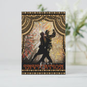 Invitation de danse latine flamenco (Debout devant)