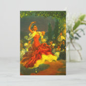 Invitation de danseur de flamenco (Debout devant)