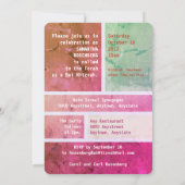 Invitation de David Bat mitzvah (Dos)