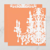 Invitation de ~ de lustre de Cocos (Devant / Derrière)