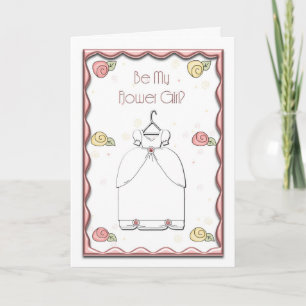 Invitation de demoiselle de honneur