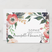 invitation de demoiselle d'honneur à personnaliser (Devant)