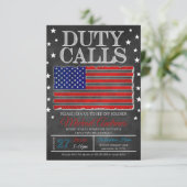 Invitation de déploiement des appels de service (Debout devant)