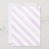 Invitation de Derby baby shower (Dos)