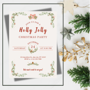 Invitation de dernière minute pour la fête de Noël