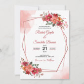 Invitation de désherbage floral esthétique personn (Devant)