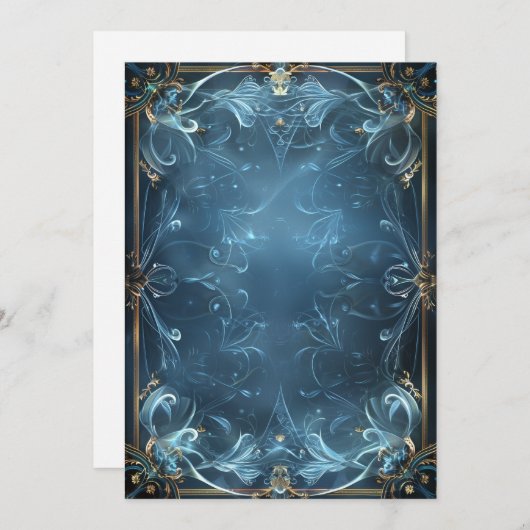 Invitation de Designer (Devant / Derrière)