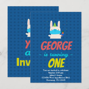 Invitation de dessin sur mesure pour lapin lapin l