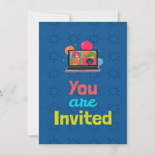 Invitation de dessin sur mesure pour l'école en li (Dos)