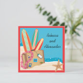 Invitation de destination après mariage (Debout devant)