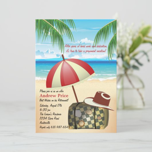 Invitation de destination atteinte (Debout devant)