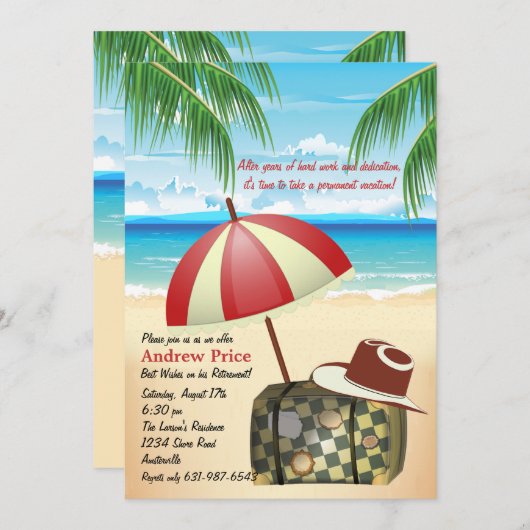 Invitation de destination atteinte (Devant / Derrière)