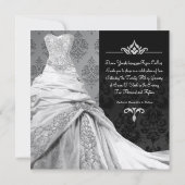 Invitation de destination Cravate noire (Dos)