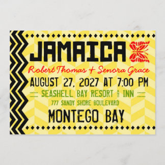 Invitation de destination de la JAMAÏQUE