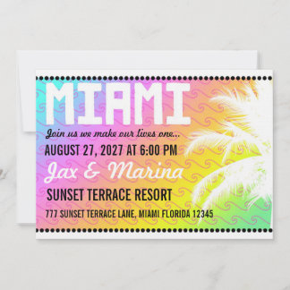 Invitation de destination MIAMI