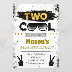 Invitation de deux cool