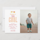 Invitation de deux Cool (Devant)