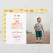 Invitation de deux Cool (Devant / Derrière)