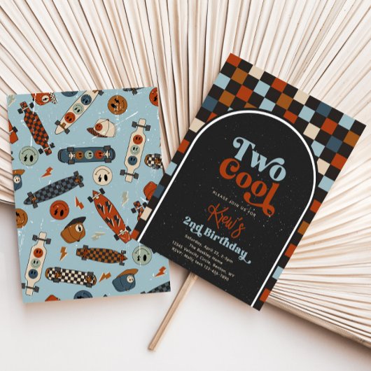 Invitation de deux Cool | Skate