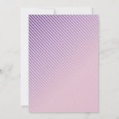 Invitation de deux fleurs sauvages deuxième annive (Dos)