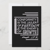 Invitation de devis JFK (Devant)