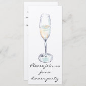 Invitation de dîner (Devant / Derrière)