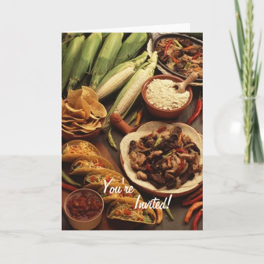 INVITATION DE DÎNER (Devant)