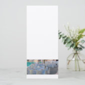 INVITATION DE DÎNER DE MARIAGE DE POOLSIDE (Debout devant)