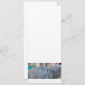 INVITATION DE DÎNER DE MARIAGE DE POOLSIDE (Devant / Derrière)