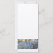 INVITATION DE DÎNER DE MARIAGE DE POOLSIDE (Devant)