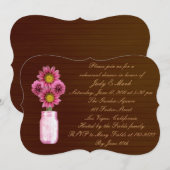 Invitation de dîner de répétition dans un pot Maso (Devant / Derrière)