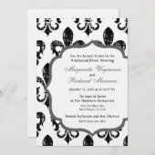 Invitation de dîner de répétition de la (Devant / Derrière)