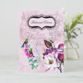 Invitation de dîner de répétition de magnolias de (Debout devant)