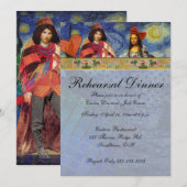 Invitation de dîner de répétition drôle et fantais (Devant / Derrière)