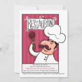 Invitation de dîner de restaurant (Devant)