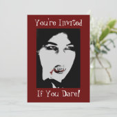 Invitation de dîner de vampire de Dracula (Debout devant)