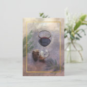 invitation de dîner de vin et d'ail (Debout devant)