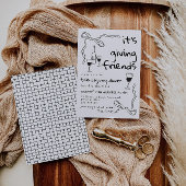 Invitation de dîner Whimsical Friendsgiving